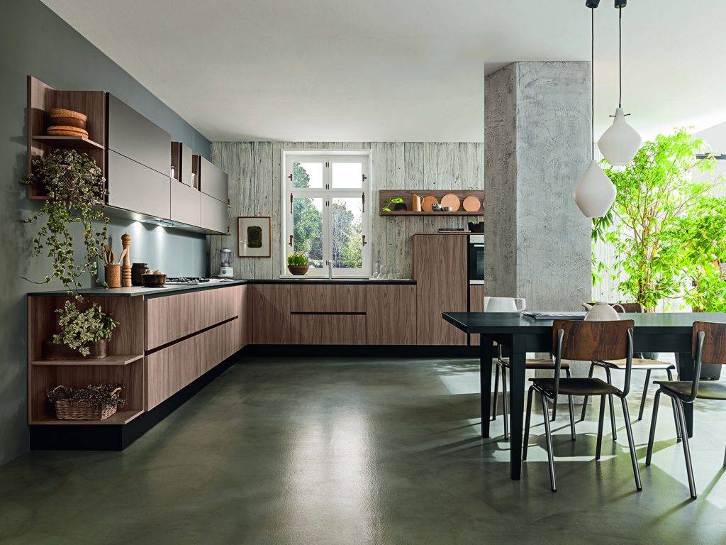 Tortora 8238 supermatt + noce canaletto